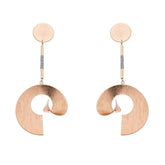 Ohrring - breite Spirale - Fox by Ren